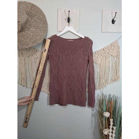 Loft Sweater Dusty Rose Pink - Picture 5 of 14